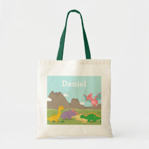 Süße bunte Dinosaurier-Kindertasche Tragetasche