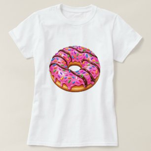 Süße bunte Donut-Gestaltung T-Shirt