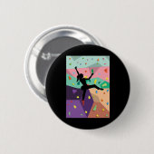 Süße Bunte Felsenkletterwand Boulderwand Kletterer Button (Vorne & Hinten)