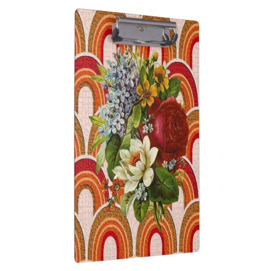 Süße bunte florale Klemmbretter  (Rechts)