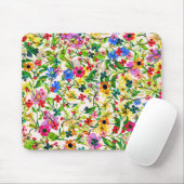 Süße bunte Frühlingsblumen Blumen Mousepad (Mit Mouse)