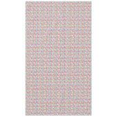 Süße bunte Herzen Muster Tischdecke (Vorderseite)