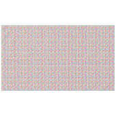 Süße bunte Herzen Muster Tischdecke (Vorderseite (Horizontal))