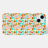 Süße bunte Insektenmuster Case-Mate iPhone Hülle (Rückseite (Horizontal))