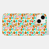 Süße bunte Insektenmuster Case-Mate iPhone Hülle (Rückseite (Horizontal))