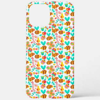 Süße bunte Insektenmuster Case-Mate iPhone Hülle