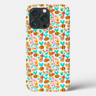 Süße bunte Insektenmuster Case-Mate iPhone Hülle
