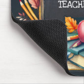 Süße bunte Lehrererkennung Mousepad (Ecke)