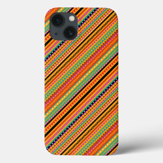 Süße bunte native aztekische Musterdesign Case-Mate iPhone Hülle (Rückseite)