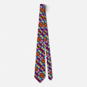 Süße bunte Spritzfarbe Krawatte (Vorderseite)