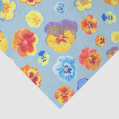 Süße bunte Stiefmütterchen-Druck-Geschenk-Tissue-P Seidenpapier (Detail)