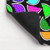 Süße bunte Wassermelonen-Muster Mousepad (Ecke)