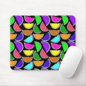 Süße bunte Wassermelonen-Muster Mousepad (Mit Mouse)