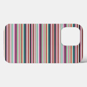 Süße bunte weiße Streifen Case-Mate iPhone Hülle (Rückseite (Horizontal))