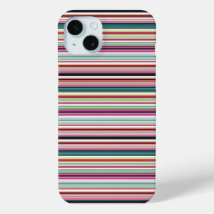 Süße bunte weiße Streifen Case-Mate iPhone Hülle