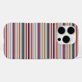 Süße bunte weiße Streifen Case-Mate iPhone Hülle (Rückseite (Horizontal))