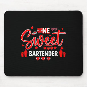 Süße Byrtender Valentinstag Herzen Stolze Arbeit T Mousepad