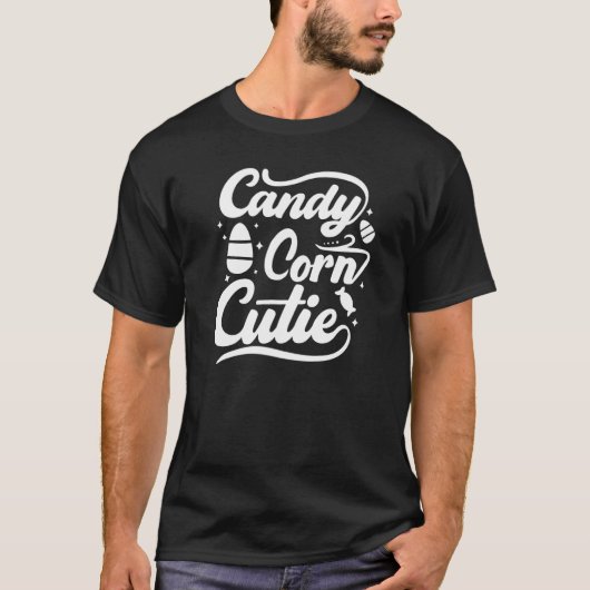 Süsse Candy Corn T-Shirt (Vorderseite)