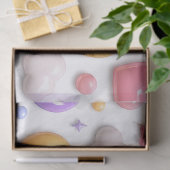 Süße Candy Pastell Icons Muster Seidenpapier (Geschenk)