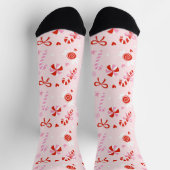 Süße Candy Pink Socken (Oben)