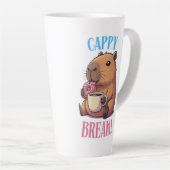 Süße Cappy-Pause Capybara-Kaffeetasse | Lustige An Milchtasse (Rechte Ecke)