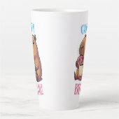 Süße Cappy-Pause Capybara-Kaffeetasse | Lustige An Milchtasse (Vorderseite)