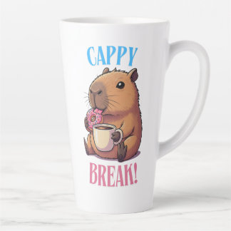 Süße Cappy-Pause Capybara-Kaffeetasse | Lustige An Milchtasse