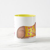 Süße Capybara 'beste Mutter ever' Tasse (Zentrum)
