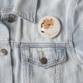 Süße Capybara Button (Beispiel)