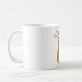 Süße Capybara-Dankeschön-Wildblumen-Tasse Kaffeetasse (Links)