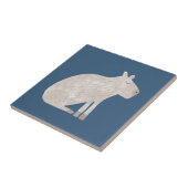 Süße Capybara Fliese (Seite)