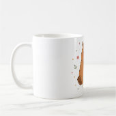 Süße Capybara-Geburtstagskerze Teetasse Tasse (Links)