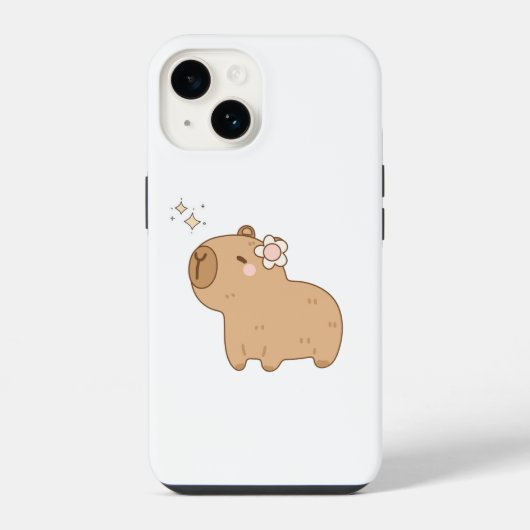 Süße Capybara-Handyhülle iPhone Hülle (Rückseite)