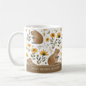 Süße Capybara-Inspiration Kaffeetasse (Links)