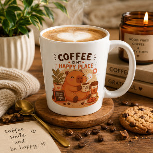 Süße Capybara-Kaffeetasse   Kawaii-Kaffee-Liebhabe Milchtasse