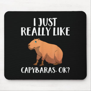 Süße Capybara-Kunst für Männer Frauen Kinder Tier  Mousepad