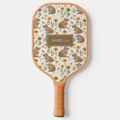 Süße Capybara Pickleball Schläger (Rückseite)