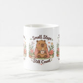 Süße Capybara-Positive-Zitat-Tasse Kaffeetasse (Mittel)