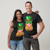 Süße Capybara St. Patricks Day Capybara Bubble Gum T-Shirt (Unisex)