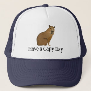 Süße Capybara-Tierliebhaber Truckerkappe