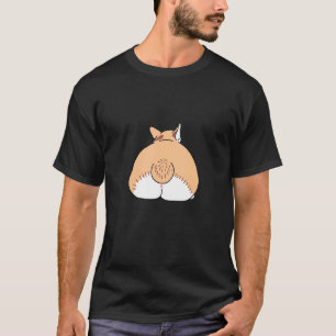 Süße Cardigan Pembroke Welsh Corgi Hintern Hund We T-Shirt