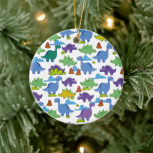 Süße Cartoon-Dinosaurier Keramik Ornament