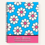 Süße Cartoon-Gänseblume Notizblock (Vorderseite)