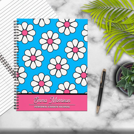 Süße Cartoon-Gänseblume Notizblock