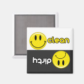 Süsse Cartoon Geschirrspülmaschine Magnet (Vorderseite/Rückseite)