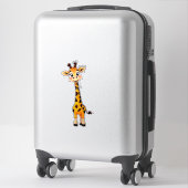 Süße Cartoon-Giraffe Aufkleber (Koffer)