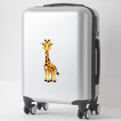Süße Cartoon-Giraffe Aufkleber (Koffer)