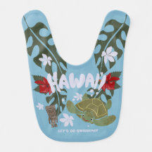 Süße Cartoon Hawaii Meeresschildkröte Baby Blau Ba