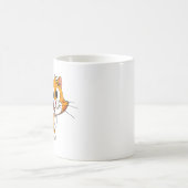 Süße Cartoon-Katze Kaffeetasse (Mittel)