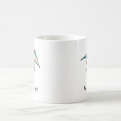 Süße Cartoon-Katze Pun Design Kaffeetasse (Mittel)